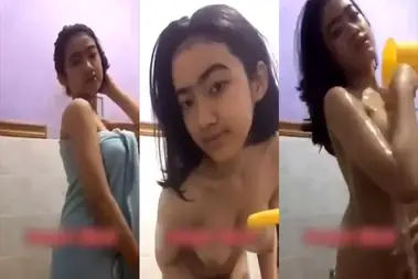 Syakirah Mandi Bugil Terbaru Memek Basah Ngangkang WOT Lumer